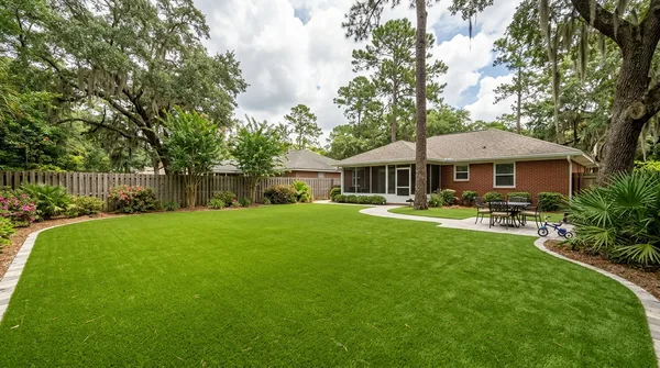 Team Tallahassee Artificial Grass Installation in Tallahassee