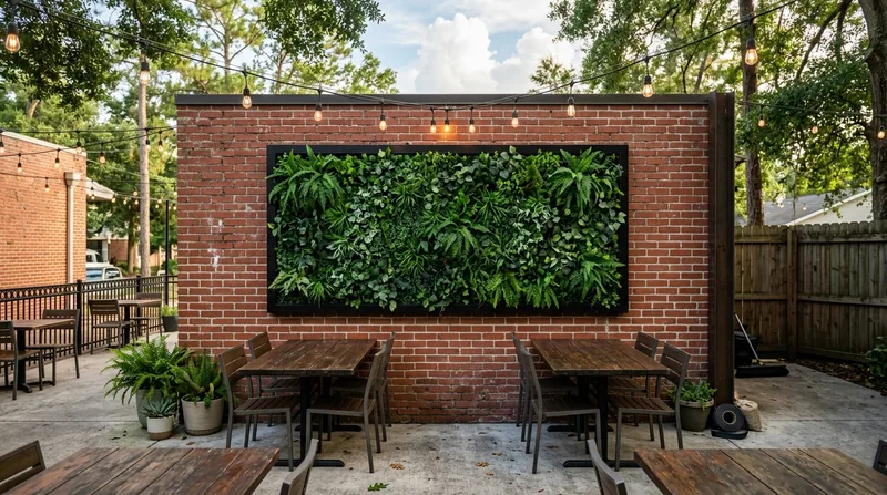 Artificial Grass Walls & Vertical Greenery Tallahassee