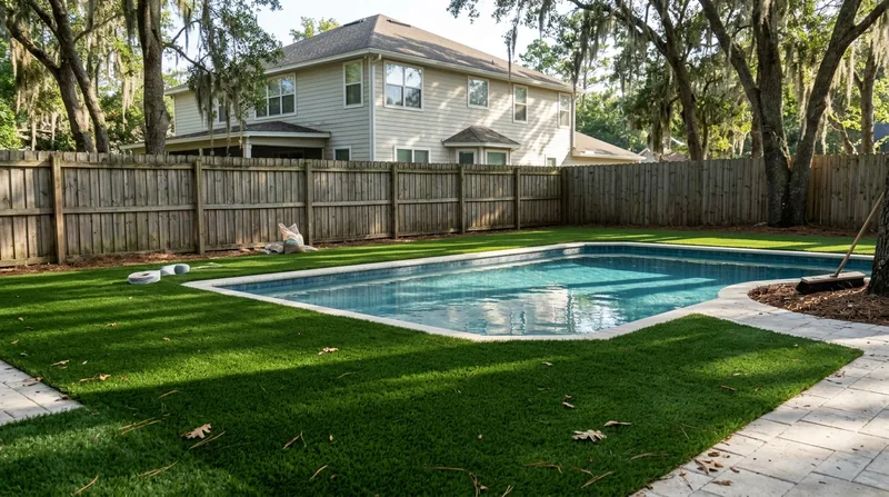 Pool Surround Turf Tallahassee